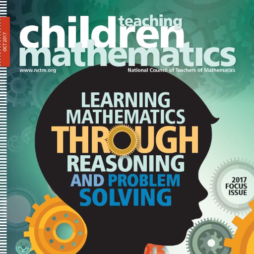 NCTM journal that serves grades PK-5 with ideas, activities and research in math education. RTs & links ≠ endorsements #TCMchat
