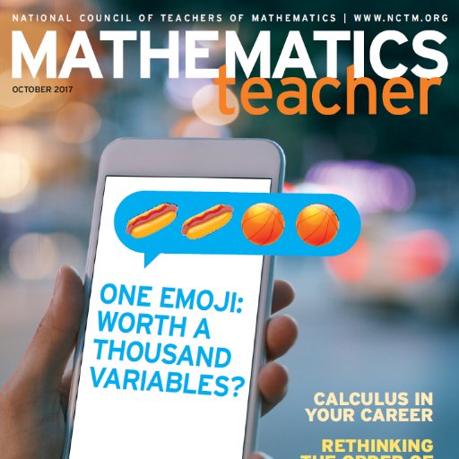 Mathematics Teacher--an NCTM journal for grades 8-14 math--includes activities, strategies, an exchange of math ideas, and linking math ed research to practice.