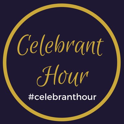 The Celebrant Networking hour (#celebranthour) Tuesdays 8-9pm.  Helping raise the profile of Celebrants across Twitter hosted by @celebrantdirect