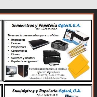 Cguitian's profile picture. Venta de Equipos de Computacion #Impresors #PC #Proyectors #Papeleria #Resmas #Monitors #HP #EPSON #SAMSUNG mucho + cgtech21@gmail.com Skype cgtech_21 Ccs CCCT
