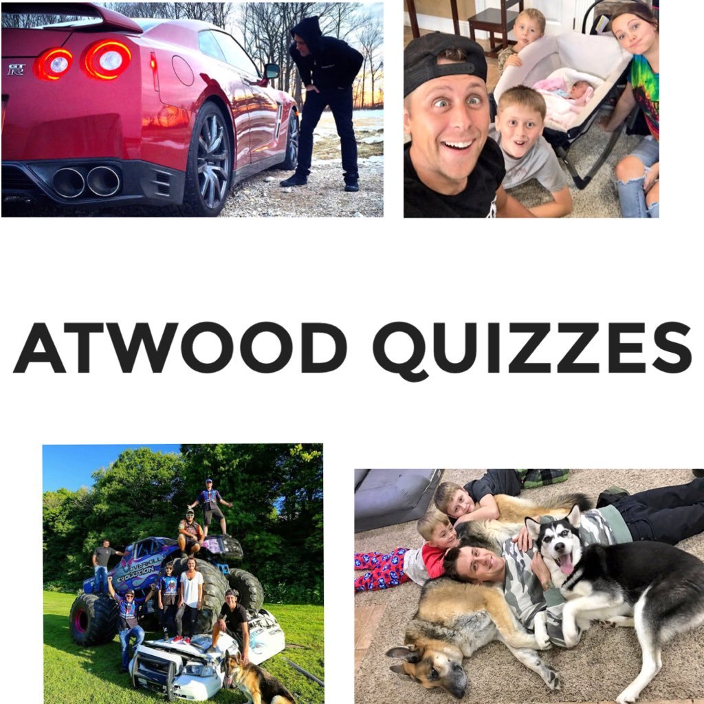 I make questions to see who knows the Atwood’s the best! Please dm for any suggestions for questions!!