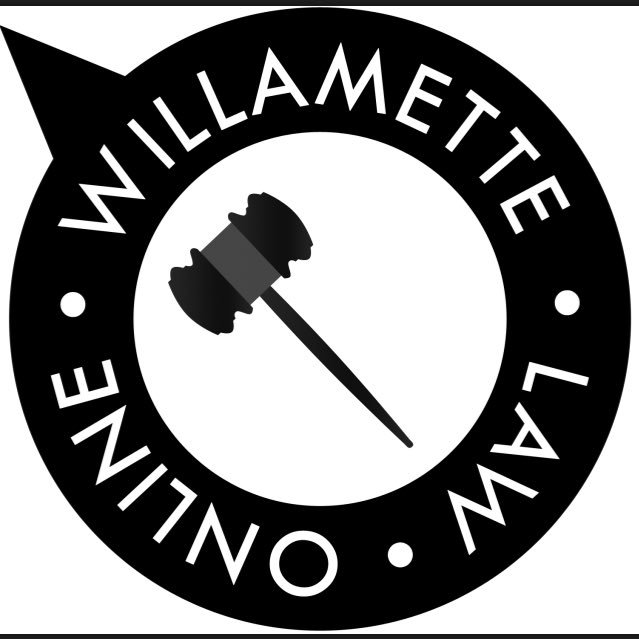 WLawOnline's profile picture. #WillametteLawOnline Entirely staffed by @WillametteLaw students, notifies followers of legal decisions with accurate summaries. #OregonCourtsNews #USSCNews