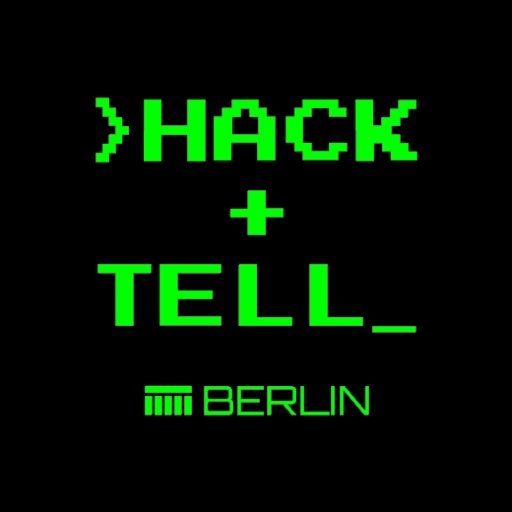 Present your hack 5mins & discuss it it afterwards 
hashtag: #BHNT
Hosts: @mr_ligi @lucasrangit
Mastodon: @BHNT@chaos.social
Bluesky:🦋 @berlinhackandtell.rocks