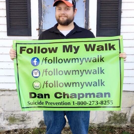 walking across USA to raise awareness for mental health. drchapman72@gmailcom https://t.co/Q8KF0rorLH cashapp $FollowMyWalk