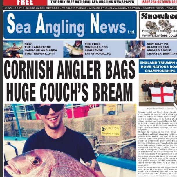 THE UK'S ONLY FREE SEA ANGLING NEWS PAPER