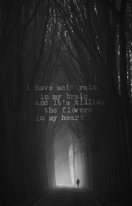 I was born to walk alone