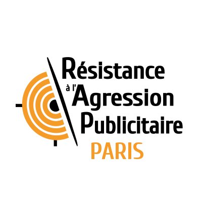 Compte du groupe local Résistance​ à l'Agression Publicitaire de Paris @RAP_asso 
#antipub