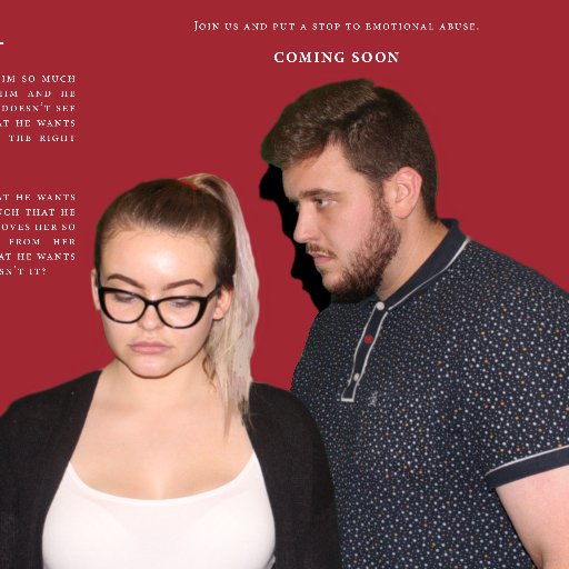 I am a student and am creating a media campaign focusing on emotional abuse. I will be running part of that campaign on here but also on Facebook and Instagram.