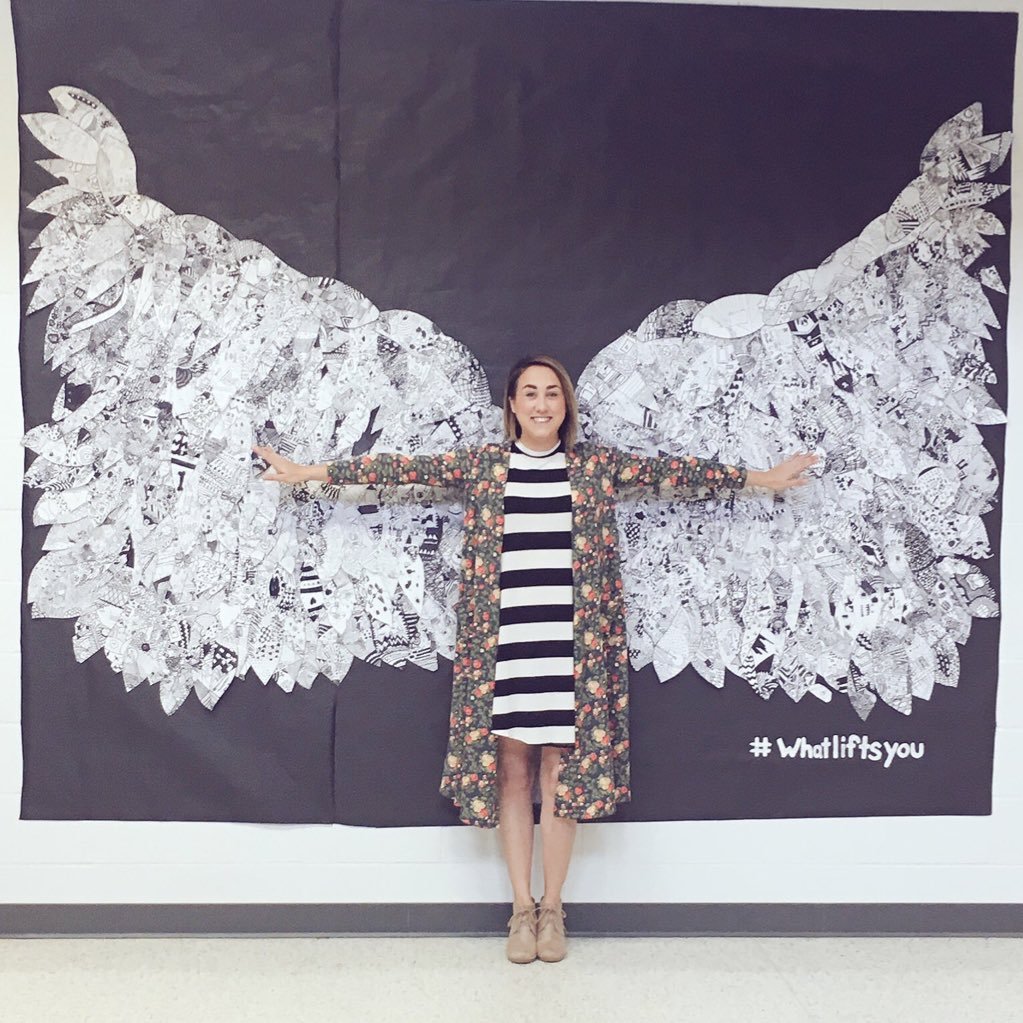 ArtTeacherAnnie's profile picture. Some people only dream of meeting their favorite artists ... I teach mine!