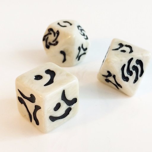 Check out our new website and online store where you can order the beautiful and intriguing Bone Origins dice.