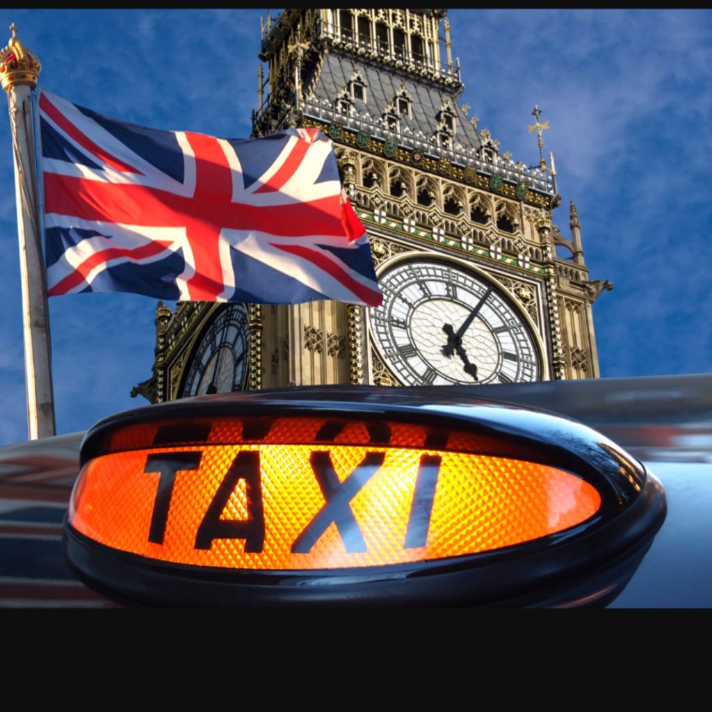 London taxi driver GB. accepts cash, credit cards, gold teeth & the occasional excuse. SUPPORTS U.T.A.G 👊