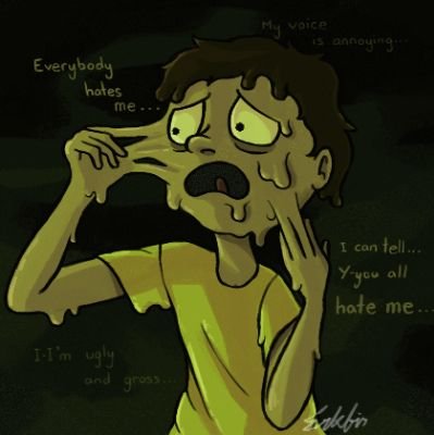 You'll hurt mom, and I won't forgive you for that.