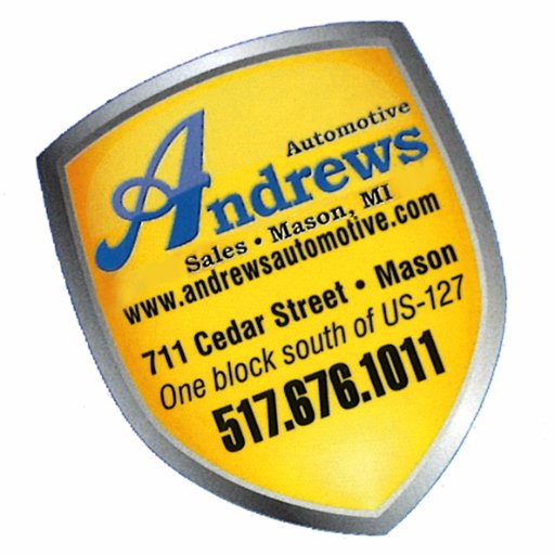 Welcome to Andrews Automotive Sales in Mason, Michigan we have been serving the Mason and greater Lansing, Michigan area for over 47 years.