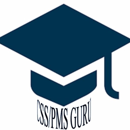 CSS_PMS_GURU's profile picture. Hello Aspirants,
CSS/PMS GURU is the only online academy where you will find all sort of tutorials and lectures regarding all commission subjects.
Regards