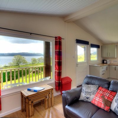 Fantastic self catering on the west coast of Scotland.  Gorgeous location with Lodges, Cottages and caravans overlooking a sea loch.