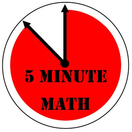 5MinuteMath's profile picture. Official Twitter account of the 5 Minute Math YouTube page