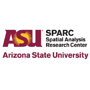 SPARC, SPatial Analysis Research Center combines expertise in GIS, vizualization and data science to solve social and environmental problems @ASU_SGSUP @ASU