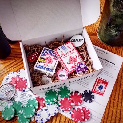 The first and only monthly subscription box dedicated to all things poker and playing card related.