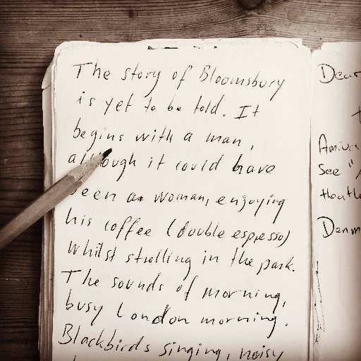 Everyone has a secret or story to share. We are an experiment in mass-diary writing across Bloomsbury. Look for the notebooks and join in! #bloomsburysecret