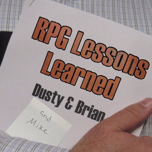 RPG Lessons Learned