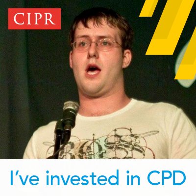 Chartered PR Practitioner, retired/rebuilt Knight of the High C. Tweet about PR, politics, fitness and performing. All opinions my own.