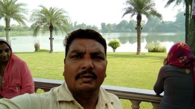 Sarpanch of village mirpur colony
Simple living