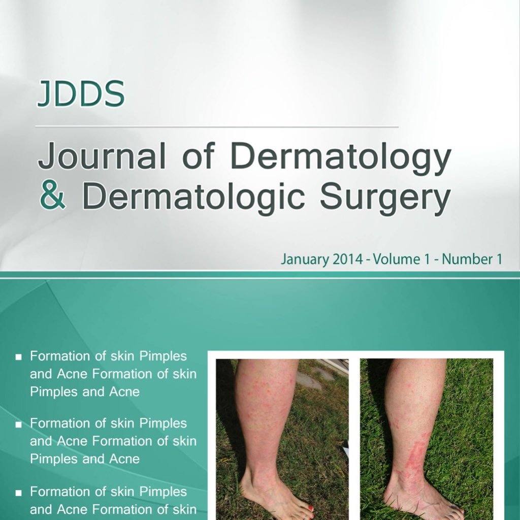 jdds_journal's profile picture. Journal of Dermatology & Dermatologic Surgery (JDDS).  E-mail: jdds@ssdds.org