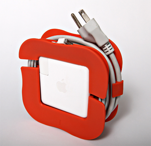 PowerCurl- The MacBook Power Adapter Cord Wrapper that keeps your cords organized.