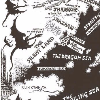 Maps from fantasy and science fiction novels | bot by @mewo2