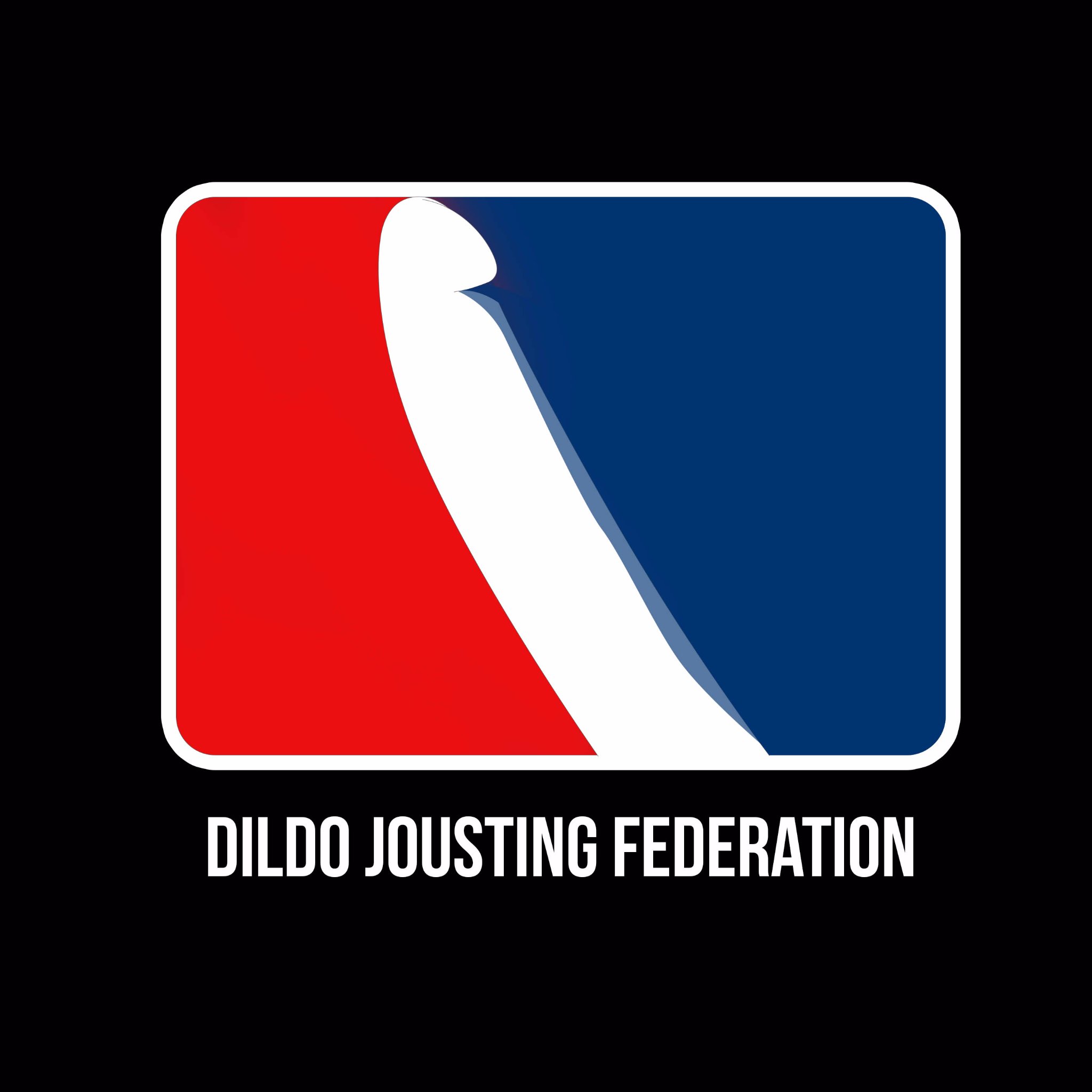 We are the Dildo Jousting Federation. Dildo Jousting is a revolutionary new sport sweeping the globe. Competitors compete with 17'' dildos affixed to a pipe.