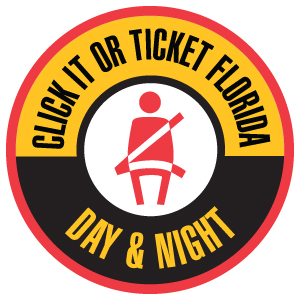 @ClickItFla provides important information about Florida’s safety belt usage campaign and other safety information.