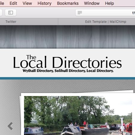 theldirectories's profile picture. Welcome to our new Twitter page!
Our local directory magazines are delivered free to homes in the Wythall, Shirley, Solihull, Alvechurch, Rubery & Rednal areas.