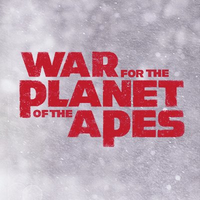 The Official UK Twitter for 'War For The Planet Of The Apes'. On Digital Download 10th November, on Blu-ray™ and DVD 27th November. #WarForThePlanet