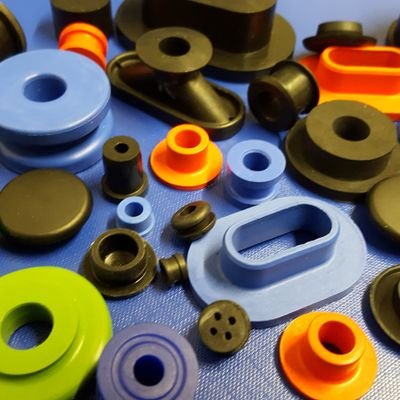UK rubber moulders & manufacturers of rubber mouldings in Silicone, Natural rubber, EPDM, Viton / FKM, Neoprene, AEM, ECO & Fluorosilicone.