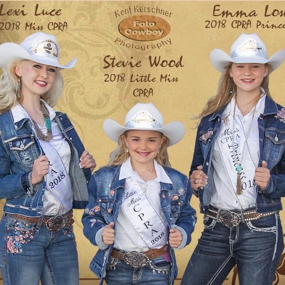 The CPRA Royalty program promotes rodeo KS, OK, NE, and MO. Young ladies ages 5-23 are eligible to compete. Visit https://t.co/TsXiBPJya0