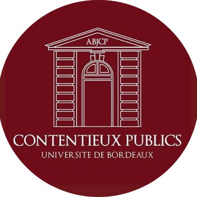Compte des étudiants du Master 2 Contentieux Publics de l'@Univbordeaux et de l'Association bordelaise des juristes en contentieux public (ABJCP).