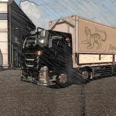 ETS2のスキン作ってブログで配布してます(^▽^)/ ※二次配布及び改変しての配布はご遠慮ください。#ETS2jp #ETS2 #ETS2mp MP:torazo.JPN