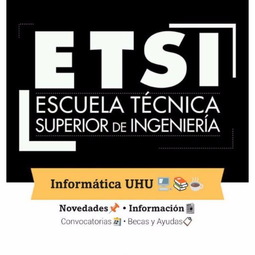 informaticauhu's profile picture. Cuenta de la delegación de estudiantes de ingeniería informática, ETSI UHU.
Novedades, información, convocatorias, becas y demás 👾💻