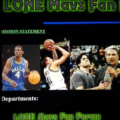 Lone Mavs Fan