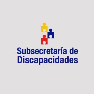 Cuenta de apoyo a la gestión del MIES a través de la Subsecretaría de Discapacidades.