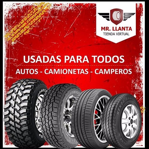 VENDO LLANTAS USADAS COMO NUEVAS!!! GRANDES DESCUENTOS CON MAS DEL 85% DE VIDA ÚTIL, DOMICILIO GRATIS. CONTÁCTENOS: 3196848896 - 3213099252.