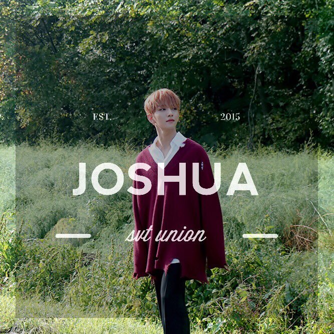 JOSHUA HONG JISOO | First International SEVENTEEN Joshua Fanbase & Union. Dedicated to the wonderful Joshua Hong Jisoo of Seventeen. English Trans: ❤️ [150914]