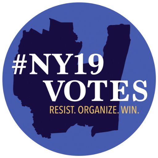 Spearheading voter engagement and volunteer infrastructure in #NY19.  Resist.  Organize.  Win. #NY19Votes