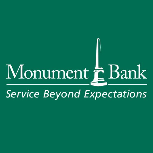 Monument Bank is a commercial bank offering Mortgages, Commercial Loans, and Deposit Accounts.  Member FDIC and Member Federal Reserve System.