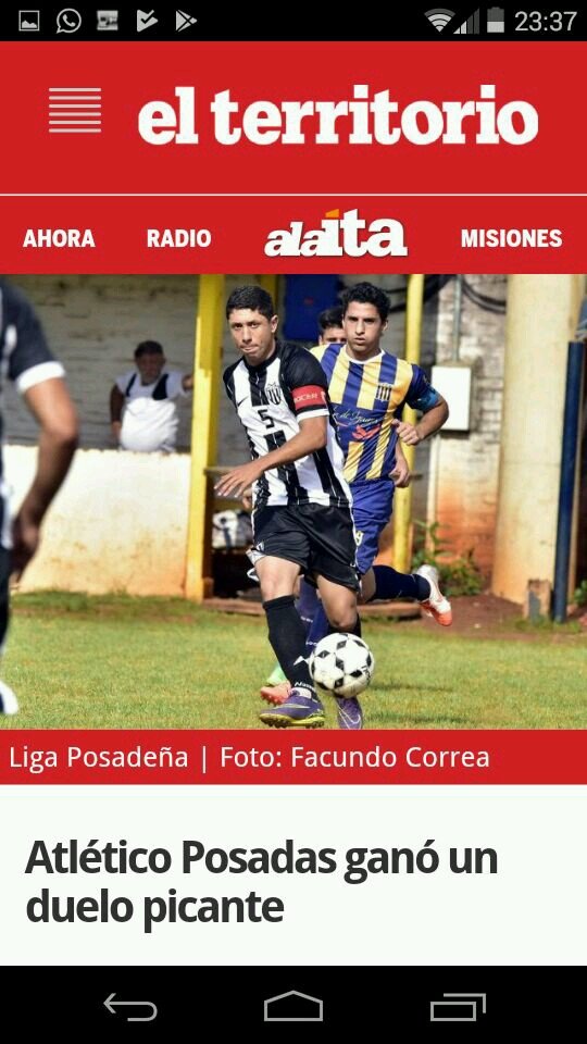 Empleado , deportista amateur, padre de familia y HINCHA DEL DECANO POSADEÑO CLUB ATLETICO POSADAS