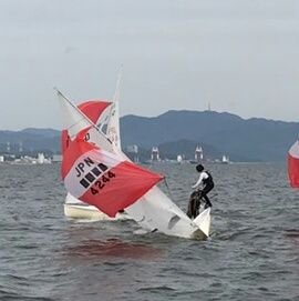 横浜でびゅー / 東京かじり中 / 栃木引退 / yacht / 470 / crew / jury /#sailing