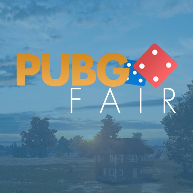 PUBGFair's profile picture. Have fun and win PUBGSkins by playing our dice game!
Try your luck and get the best skins.