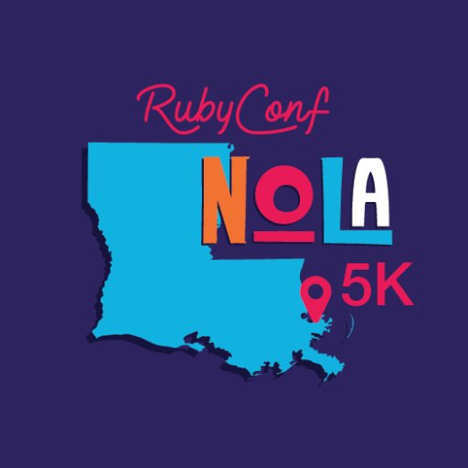 rubyconf5k's profile picture. Come join us at the 2017 RubyConf 5K in New Orleans, LA on November 16th at 7am!