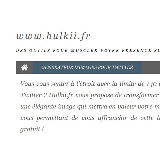 A l'étroit avec la limite de 140 caractères sur Twitter ? Contournez-la en transformant votre texte en image sur https://t.co/8ttVcZTswQ