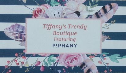 TDilworth04's profile picture. Find my group page on FB at Tiffany's Trendy Boutique featuring Piphany! Piphany offers beautiful seasonal styles at amazing prices! Come check out my albums!